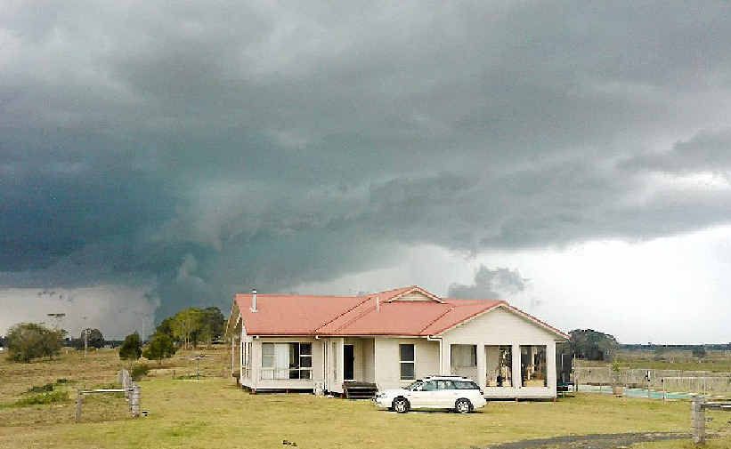 STORM SEASON: McKees Hill, a couple of weeks ago... STORM SEASON: McKees Hill, a couple of weeks ago...
